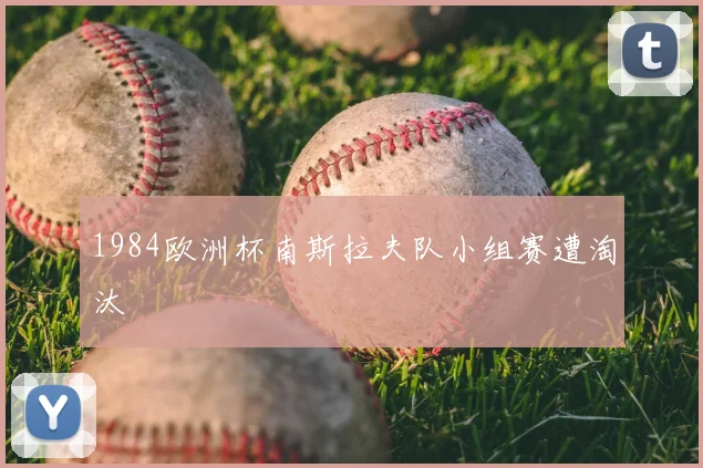 1984欧洲杯南斯拉夫队小组赛遭淘汰